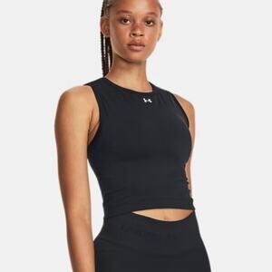 NEW Under Armour Black Women's Train Seamless Tank Top
